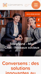 Mobile Screenshot of conversens.fr